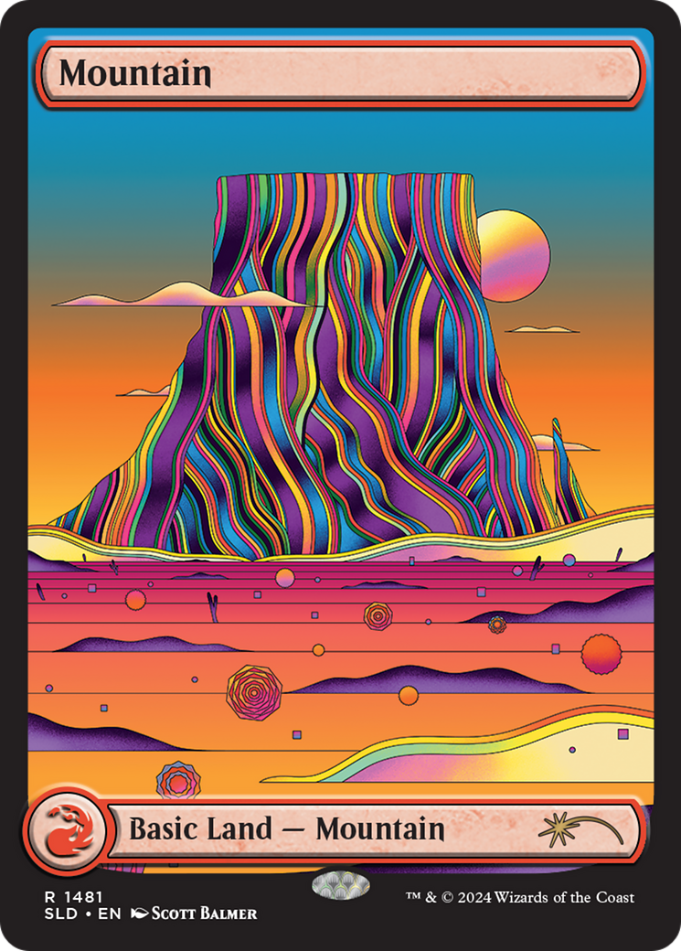 Mountain (SLD-1481) - Secret Lair Drop Foil