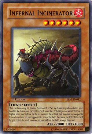 Infernal Incinerator (EEN-EN012) - Elemental Energy Unlimited