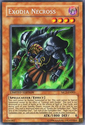 Exodia Necross (MC2-EN003) - Master Collection Volume 2 Limited