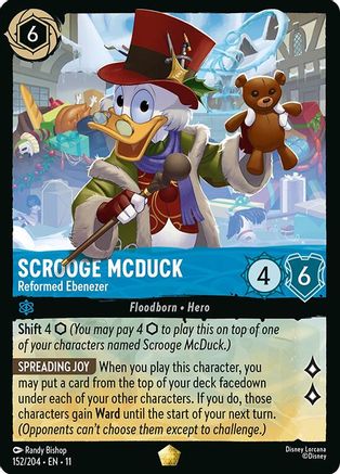 Scrooge McDuck - Reformed Ebenezer (152/204) - Winterspell