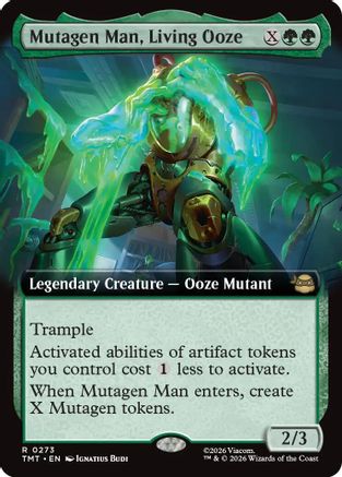 Mutagen Man, Living Ooze (Extended Art) (TMT-273) - Teenage Mutant Ninja Turtles