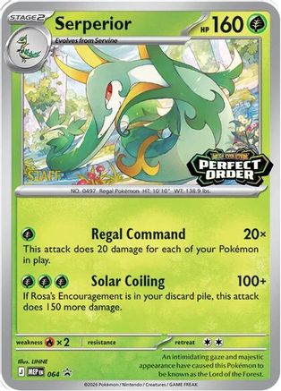 Serperior 064 - Holofoil ME Mega Evolution Promo - Promo