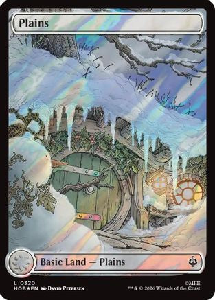 Plains (0320) (Surge Foil) (HOB-320) - The Hobbit Foil