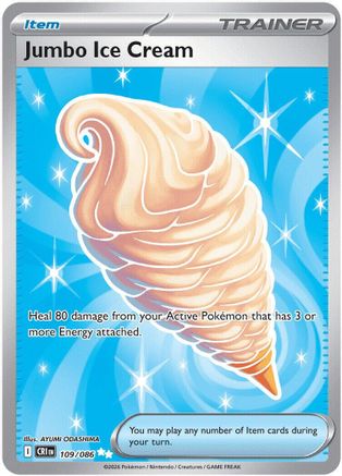 Jumbo Ice Cream 109 - Holofoil ME04 Chaos Rising - Ultra Rare