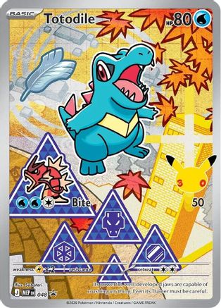 Totodile 048 - Holofoil ME Mega Evolution Promo - Promo