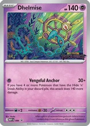 Dhelmise 084 - Holofoil ME Mega Evolution Promo - Promo