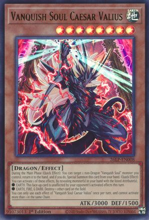 Vanquish Soul Caesar Valius (26LP-EN008) - Limited Pack World Championship 2026 1st Edition