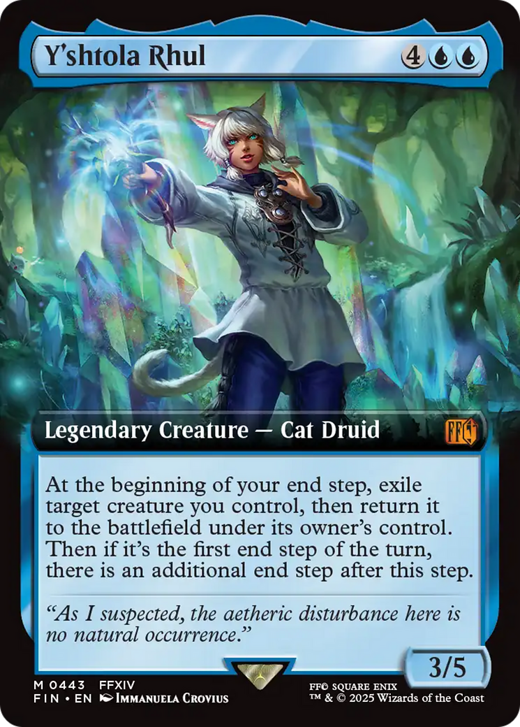 Y'shtola Rhul (FIN-443) - FINAL FANTASY: (Extended Art) Foil