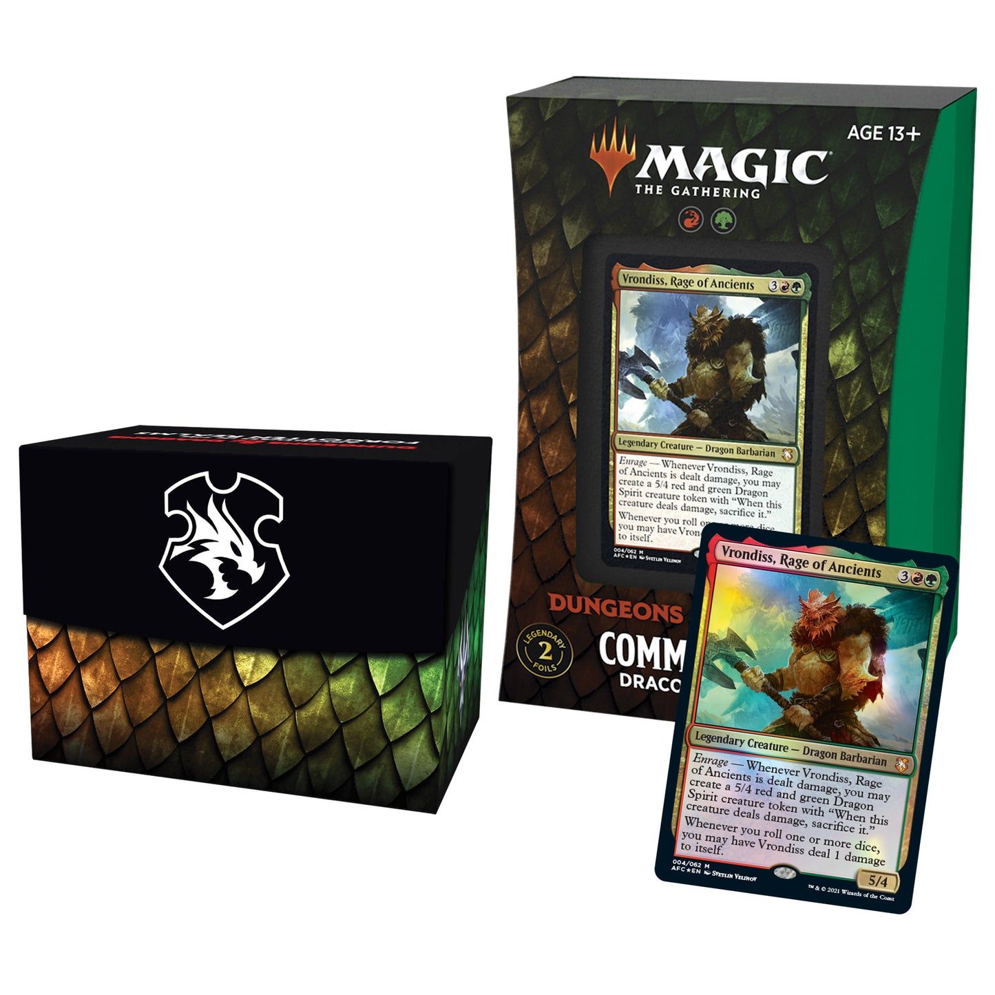 Dragonic Rage Commander Deck