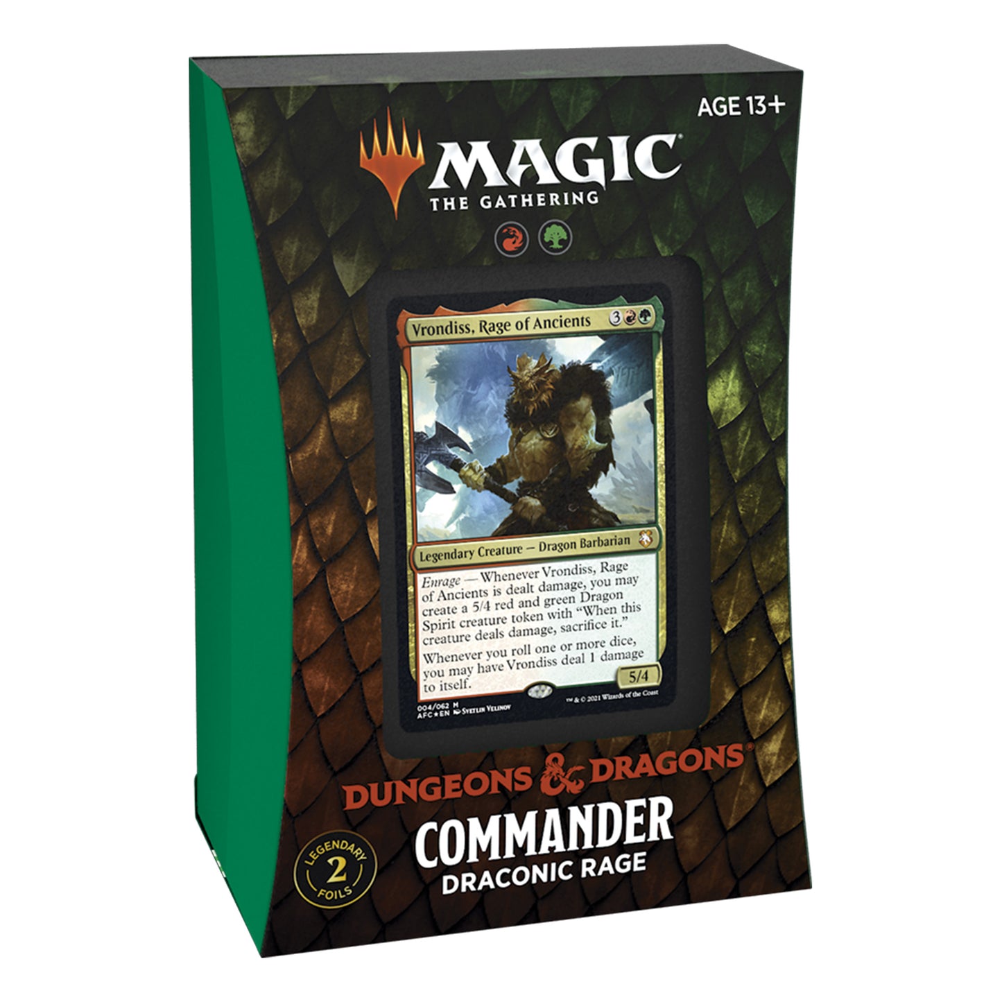 Dragonic Rage Commander Deck
