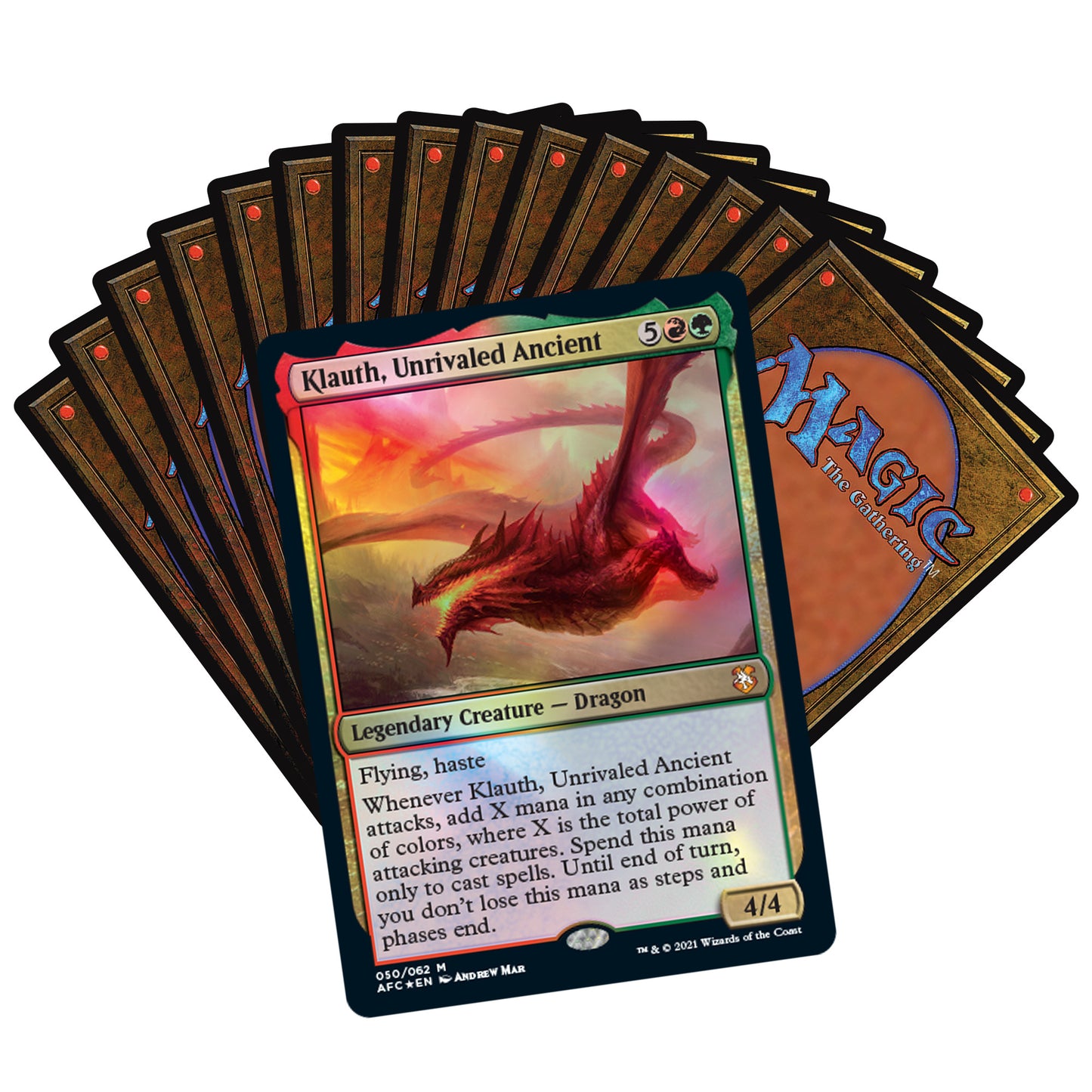 Dragonic Rage Commander Deck