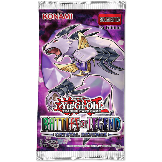 Yu-Gi-Oh! Battles of Legend: Crystal Revenge Booster Pack
