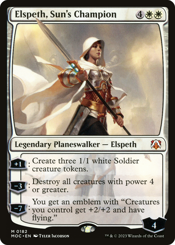 Elspeth, Sun's Champion [March of the Machine Commander]
