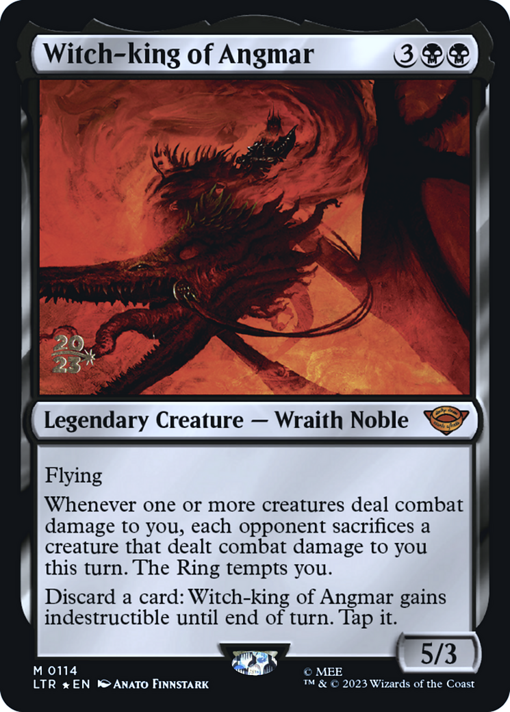 Witch-king of Angmar [The Lord of the Rings: Tales of Middle-Earth Prerelease Promos]
