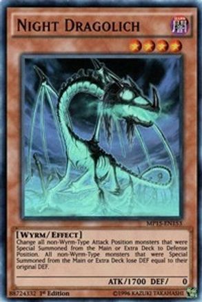 Night Dragolich [MP15-EN153] Ultra Rare