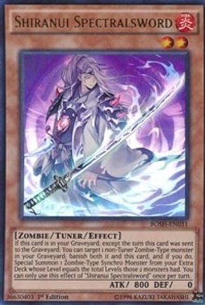 Shiranui Spectralsword [BOSH-EN031] Ultra Rare