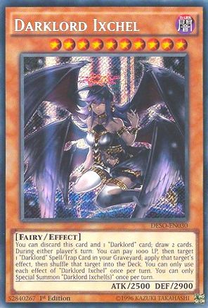 Darklord Ixchel [DESO-EN030] Secret Rare