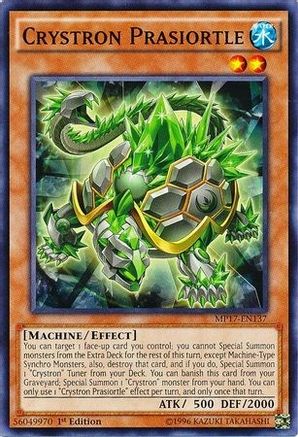 Crystron Prasiortle [MP17-EN137] Common