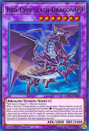 Red-Eyes Slash Dragon [LEDU-EN003] Ultra Rare