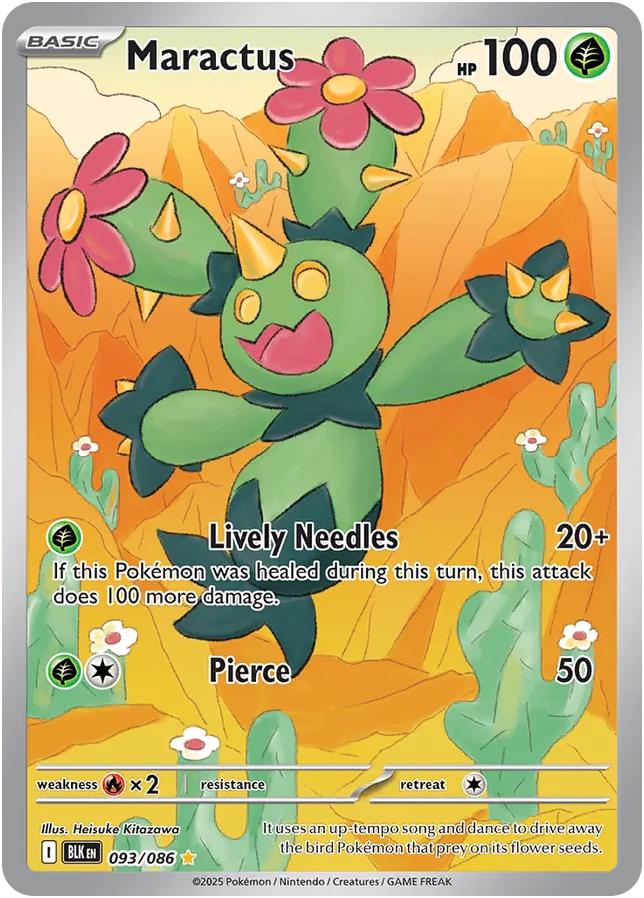Maractus (093/086) [Scarlet & Violet: Black Bolt]