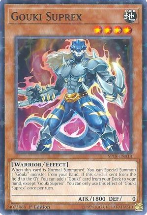Gouki Suprex [SP18-EN018] Starfoil Rare