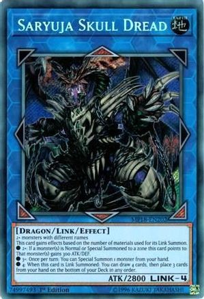 Saryuja Skull Dread [MP18-EN202] Secret Rare
