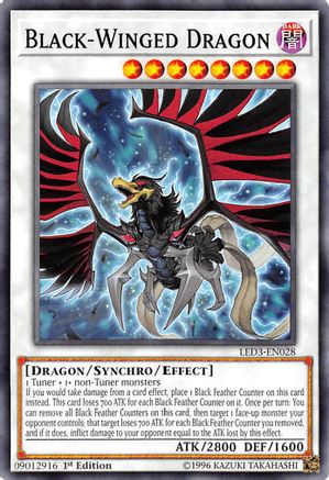 Black-Winged Dragon [LED3-EN028] Common