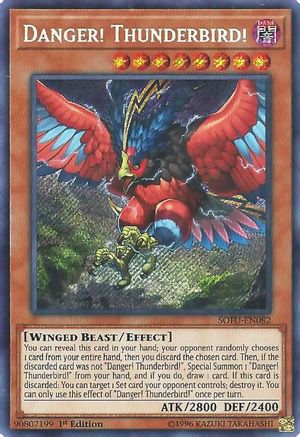 Danger! Thunderbird! [SOFU-EN082] Secret Rare