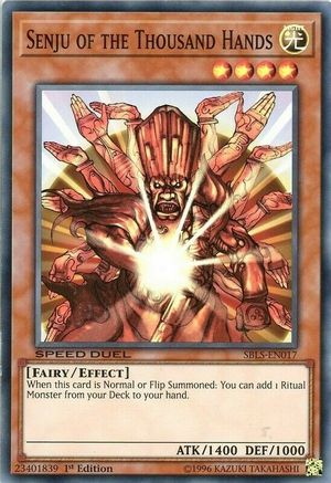 Senju of the Thousand Hands [SBLS-EN017] Super Rare