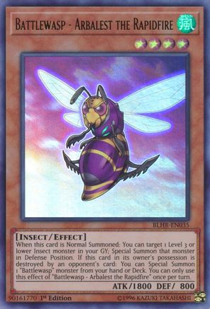 Battlewasp - Arbalest the Rapidfire [BLHR-EN035] Ultra Rare