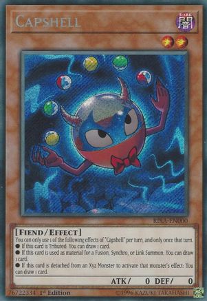 Capshell [RIRA-EN000] Secret Rare