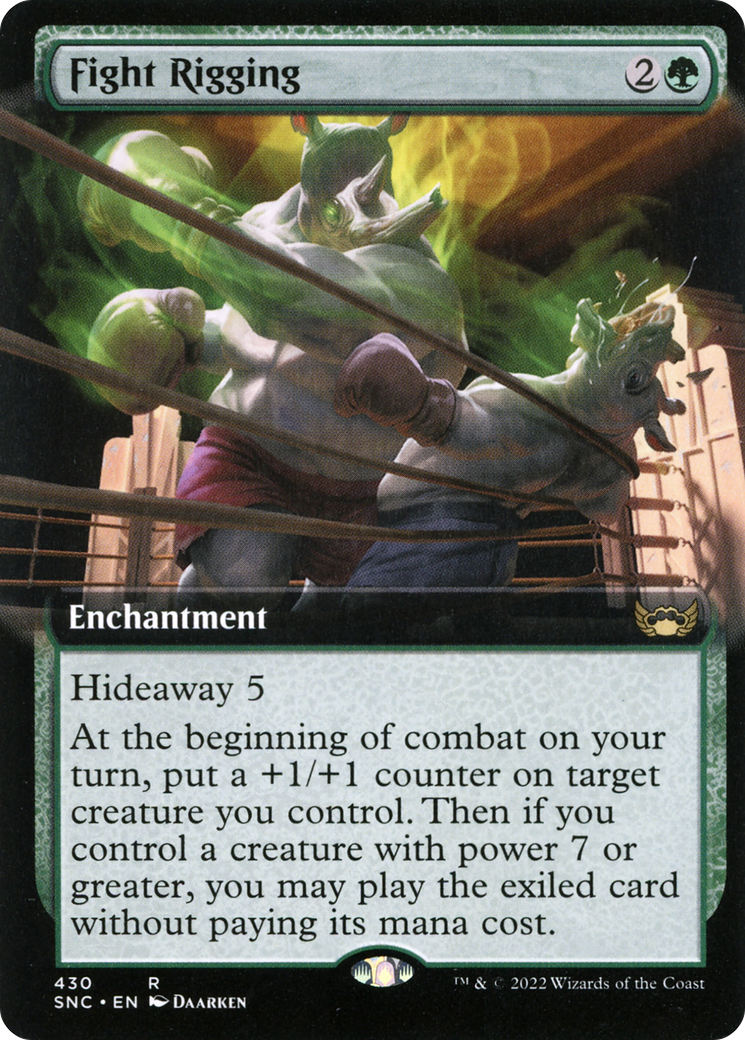 Fight Rigging (Extended Art) [Streets of New Capenna]