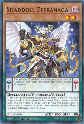 Shaddoll Zefranaga [SDSH-EN010] Common