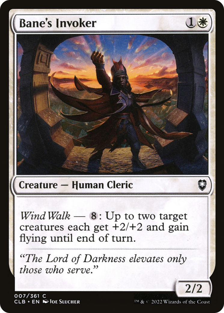 Bane's Invoker [Commander Legends: Battle for Baldur's Gate]