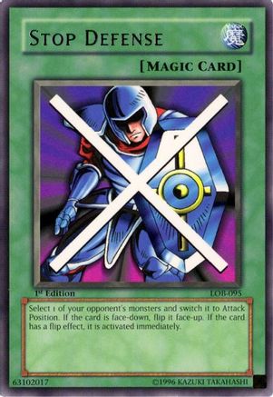 Stop Defense [LOB-095] Rare