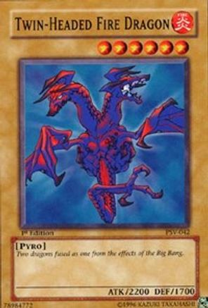 Twin-Headed Fire Dragon [PSV-042] Common