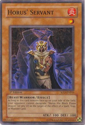 Horus' Servant [SOD-EN016] Common