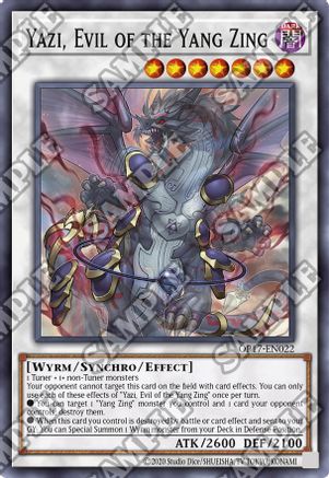 Yazi, Evil of the Yang Zing [OP17-EN022] Common