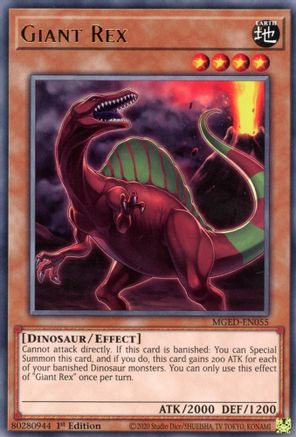 Giant Rex [MGED-EN055] Rare