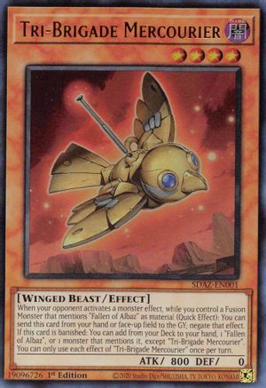 Tri-Brigade Mercourier [SDAZ-EN001] Ultra Rare