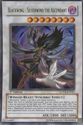 Blackwing - Silverwind the Ascendant [SOVR-EN041] Ultra Rare
