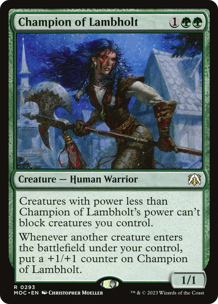 Champion of Lambholt [March of the Machine Commander]