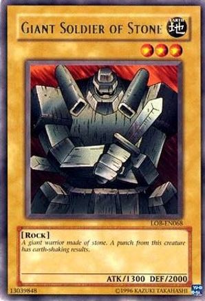Giant Soldier of Stone [LOB-EN068] Rare