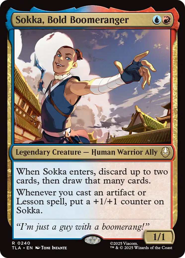 Sokka, Bold Boomeranger [Avatar: The Last Airbender] (TLA-240)