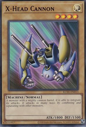 X-Head Cannon (Japanese Artwork) [KC01-EN013] Ultra Rare