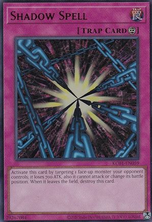 Shadow Spell [KC01-EN059] Ultra Rare