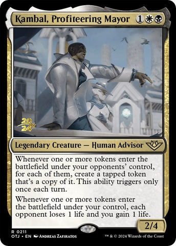 Kambal, Profiteering Mayor [Outlaws of Thunder Junction Prerelease Promos]