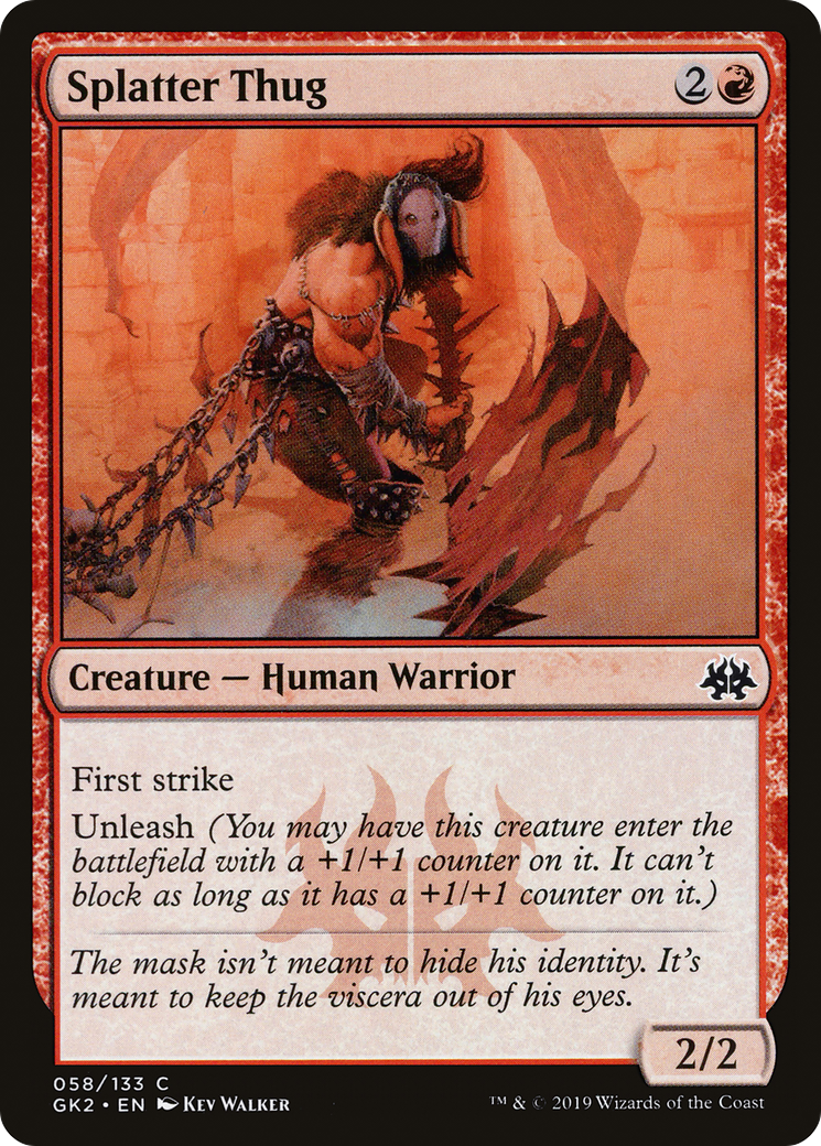 Splatter Thug [Ravnica Allegiance: Guild Kits]