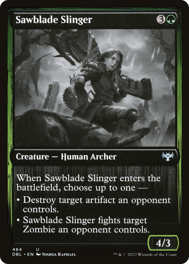 Sawblade Slinger [Innistrad: Double Feature]
