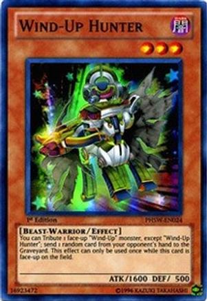 Wind-Up Hunter [PHSW-EN024] Super Rare